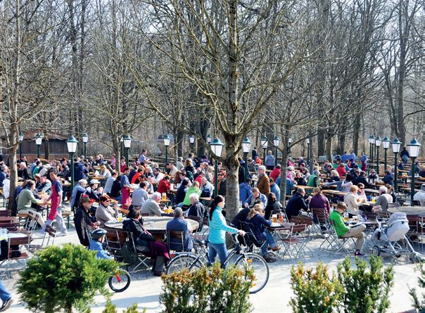 Bawarskie ogródki piwne