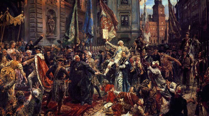 Konstytucja 3 Maja 1791 roku – obraz Jana Matejki