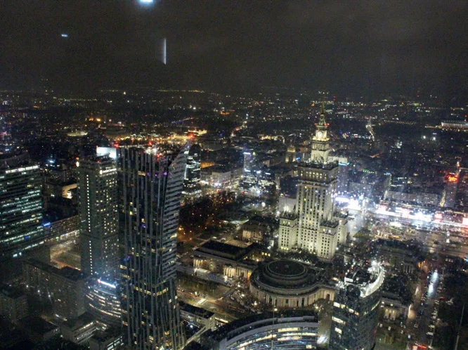 Warszawa noc